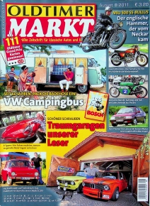 Deckblatt Oldtimer Markt (08/2011)